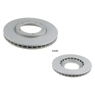 Zimmermann® - Standard Plain Front Driver Side Brake Rotor
