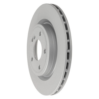 Zimmermann® - Standard Plain Vented Rear Brake Rotor