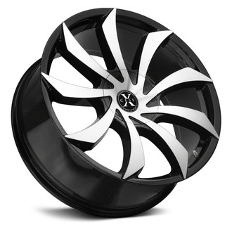 X01 Gloss Black with Machined Face
