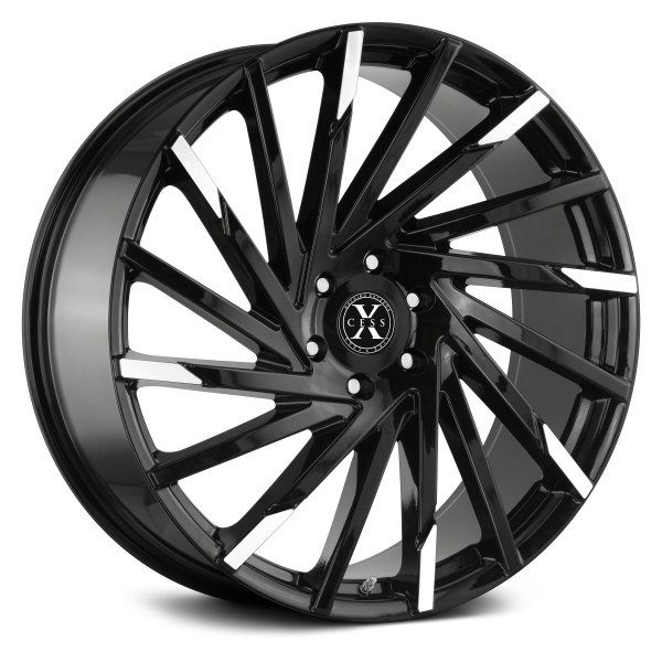 XCESS® - X02 Gloss Black with Machined Tips