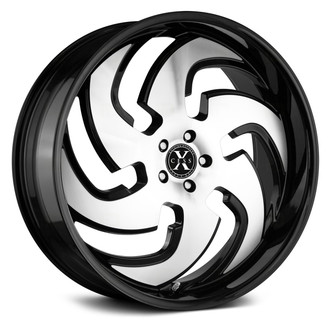 X03 Gloss Black with Machined Face