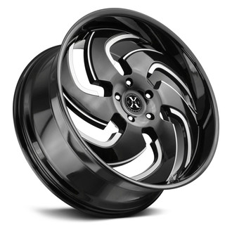 X03 Gloss Black with Milled Accents
