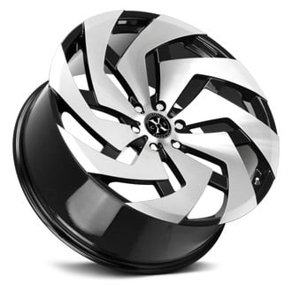 X04 Gloss Black with Machined Face