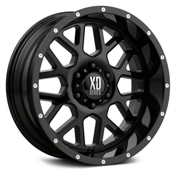 XD SERIES® XD820 GRENADE Wheels - Gloss Black Rims