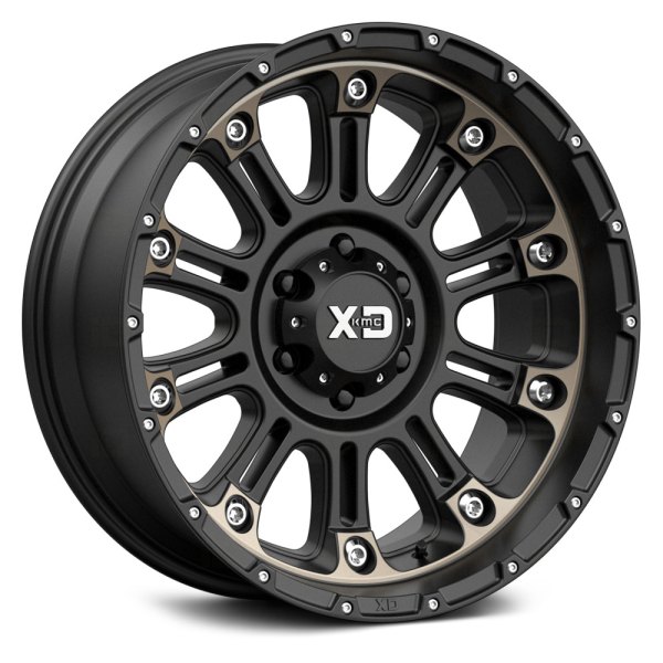 XD SERIES® - XD829 HOSS 2 Satin Black Machined with Dark Tint Clear Coat