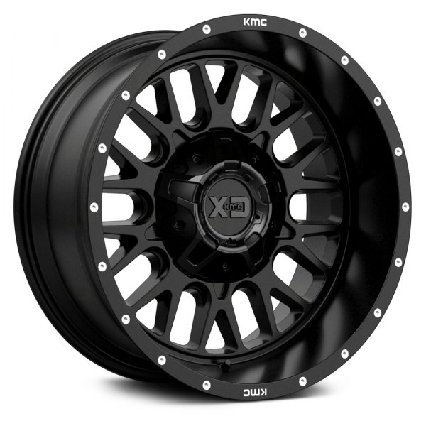 XD SERIES® XD842 SNARE Wheels - Satin Black Rims