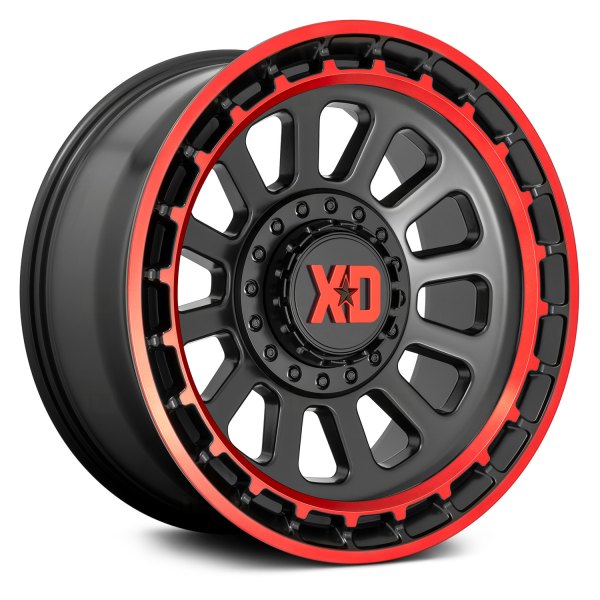XD SERIES® - XD856 OMEGA Satin Black with Red Tint