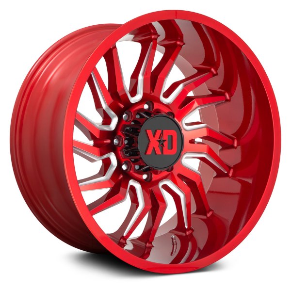 XD SERIES® - XD858 TENSION Candy Red with Milled Accents