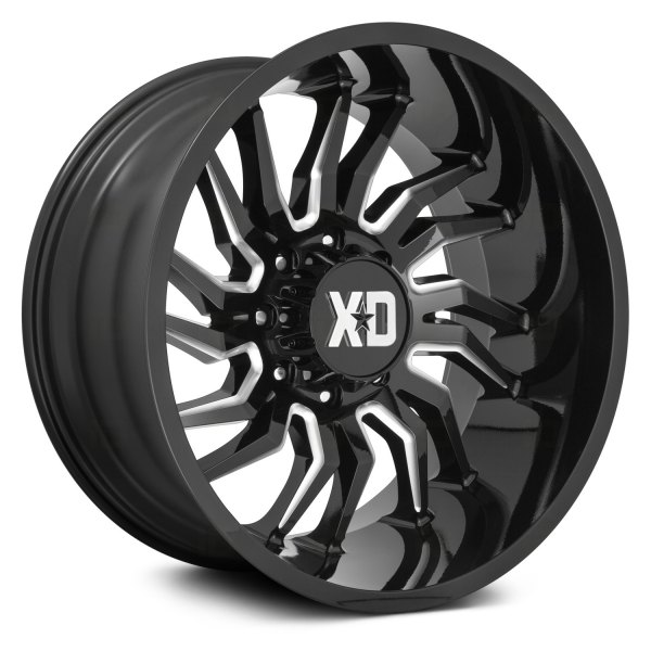 XD SERIES® - XD858 TENSION Gloss Black with Milled Accents (20