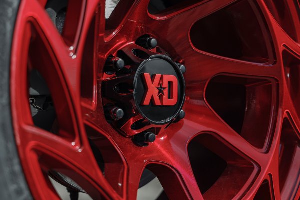 XD SERIES® XD860 ONSLAUGHT Wheels - Candy Red Rims