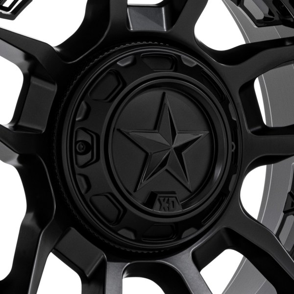 XD SERIES® XD871 SLASH Wheels - Matte Black Rims