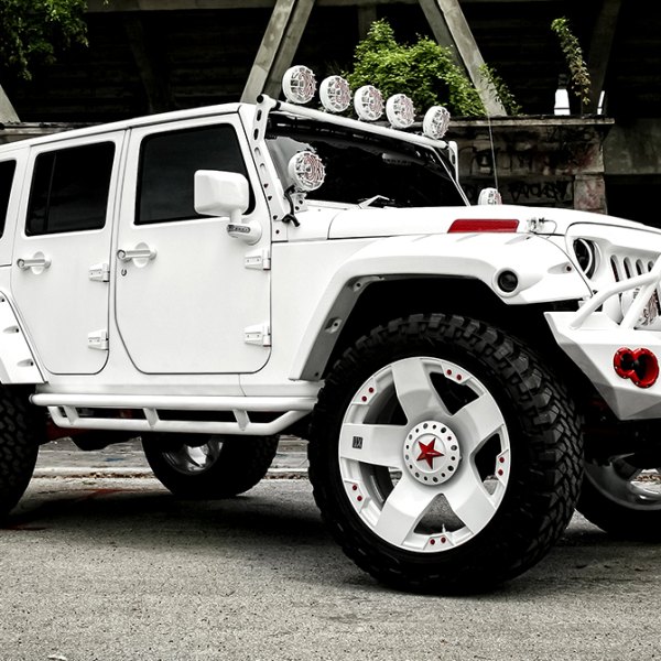 XD SERIES® - ROCKSTAR Custom Painted on Jeep Wrangler