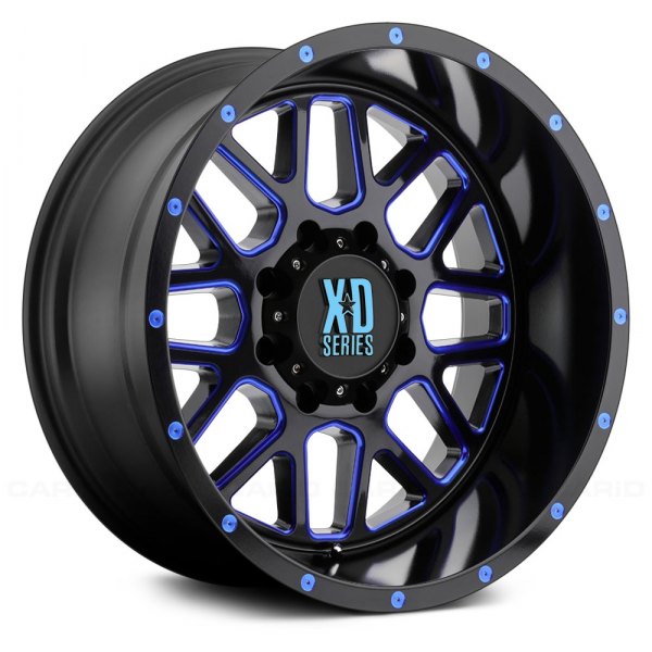 XD SERIES® - XD820 GRENADE Satin Black with Blue Face