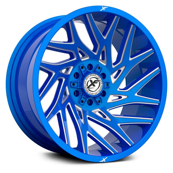 XF OFF-ROAD® - XF-229 Blue with Milled Accents
