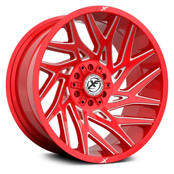 XF OFF-ROAD® - XF-229 Red with Milled Accents