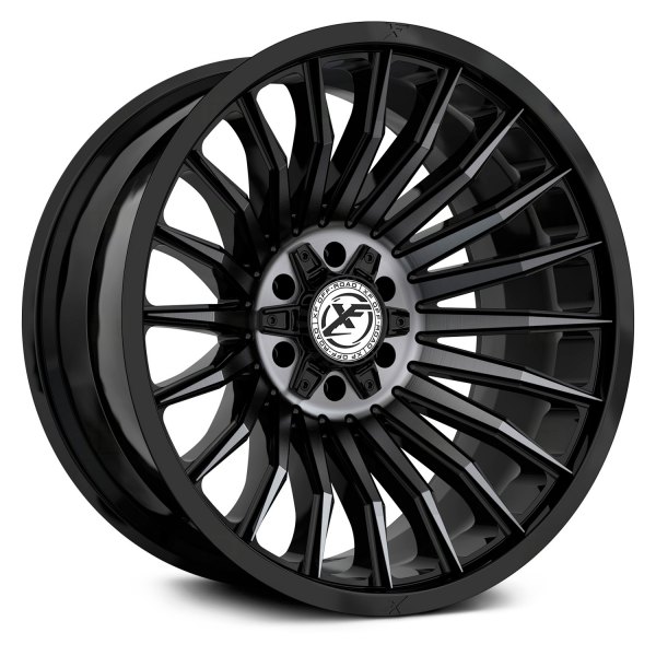XF OFF-ROAD® - XF-231 Gloss Black with Titanium Face