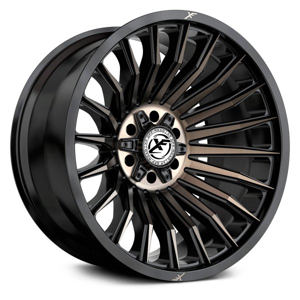 XF OFFROAD® XF231 Wheels Satin Black with Bronze Face Rims