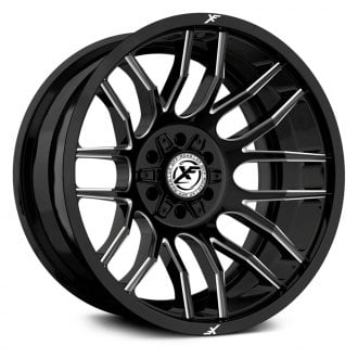 XF OFF-ROAD® - XF-232 Gloss Black with Milled Accents