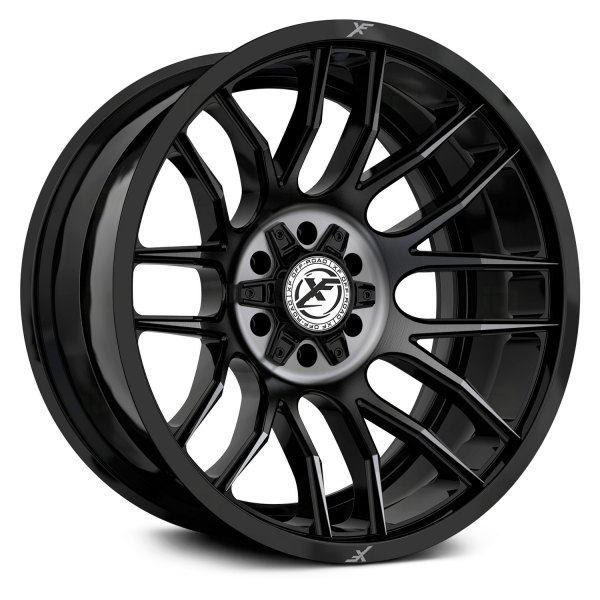 XF OFF-ROAD® - XF-232 Gloss Black with Titanium Face