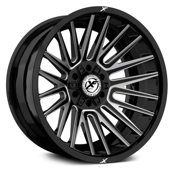 XF OFF-ROAD® - XF-234 Gloss Black with Milled Accents
