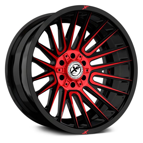 XF OFF-ROAD® - XF-234 Gloss Black with Red Face
