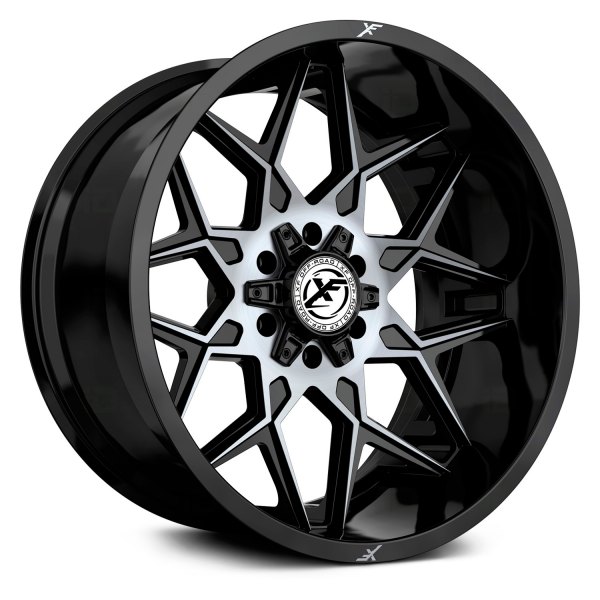 XF OFF-ROAD® - XF-238 Gloss Black with Titanium Face