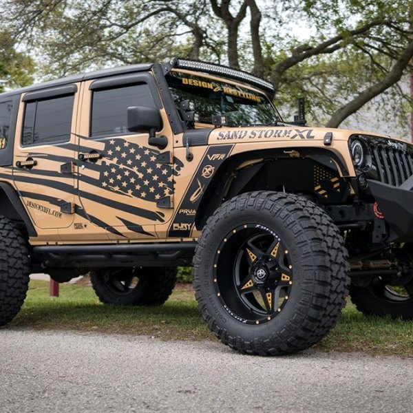 XF OFF-ROAD® - XF-210 Custom Finish on Jeep Wrangler