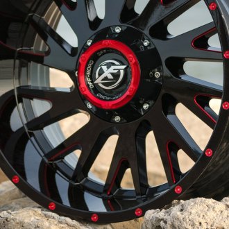 XF OFF-ROAD® - XF-221 Gloss Black Red Accents
