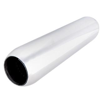 XFORCE Exhaust® - Stainless Steel Round Exhaust Resonator (3" Center ID, 3" Center OD, 14" Length)