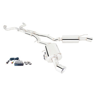 XFORCE Exhaust® - Varex™ 304 SS Cat-Back Exhaust System with Split Rear Exit