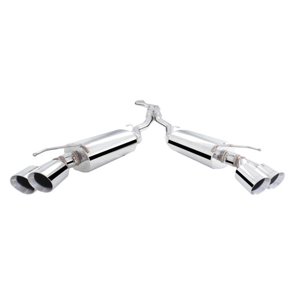 XFORCE Exhaust® - 304 SS Cat-Back Exhaust System, Chevy Camaro