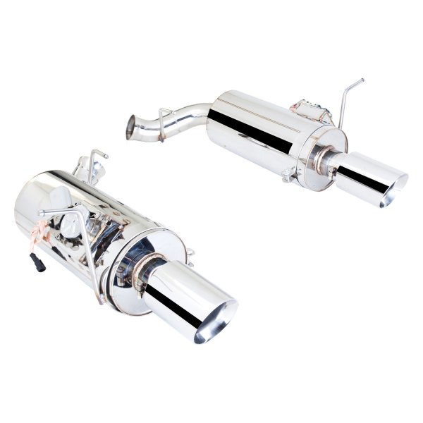 XFORCE Exhaust® - Varex™ 304 SS Axle-Back Exhaust System, Ford Mustang