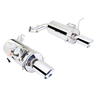 XFORCE Exhaust® - Varex™ 304 SS Axle-Back Exhaust System with Split Rear Exit