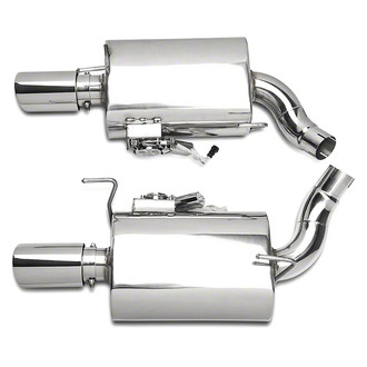 XFORCE Exhaust® - Varex™ 304 SS Axle-Back Exhaust System with Split Rear Exit