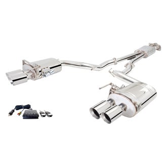 XFORCE Exhaust® - Varex™ 304 SS Cat-Back Exhaust System with Quad Rear Exit