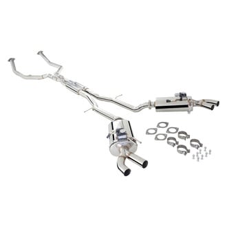 XFORCE Exhaust® - Varex™ 304 SS Cat-Back Exhaust System with Quad Rear Exit