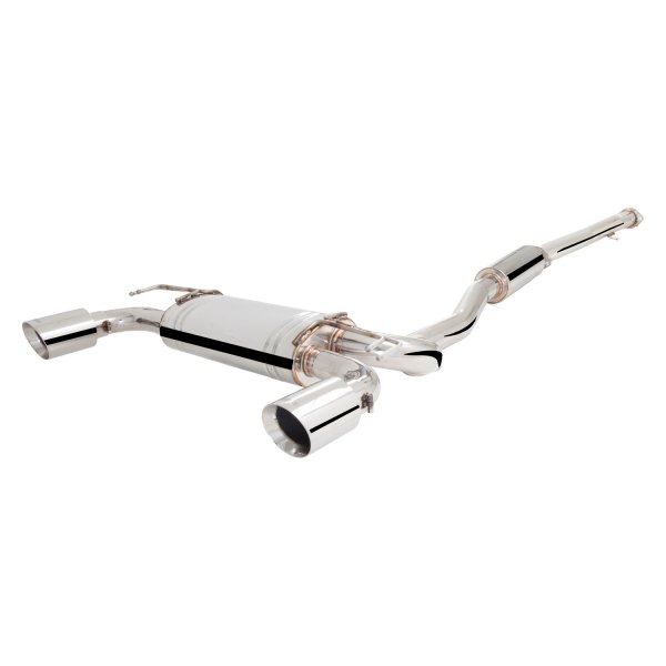 XFORCE Exhaust® - 304 SS Cat-Back Exhaust System, Mitsubishi Evolution