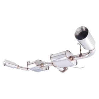 XFORCE Exhaust® - 304 SS Axle-Back Exhaust System with Split Rear Exit