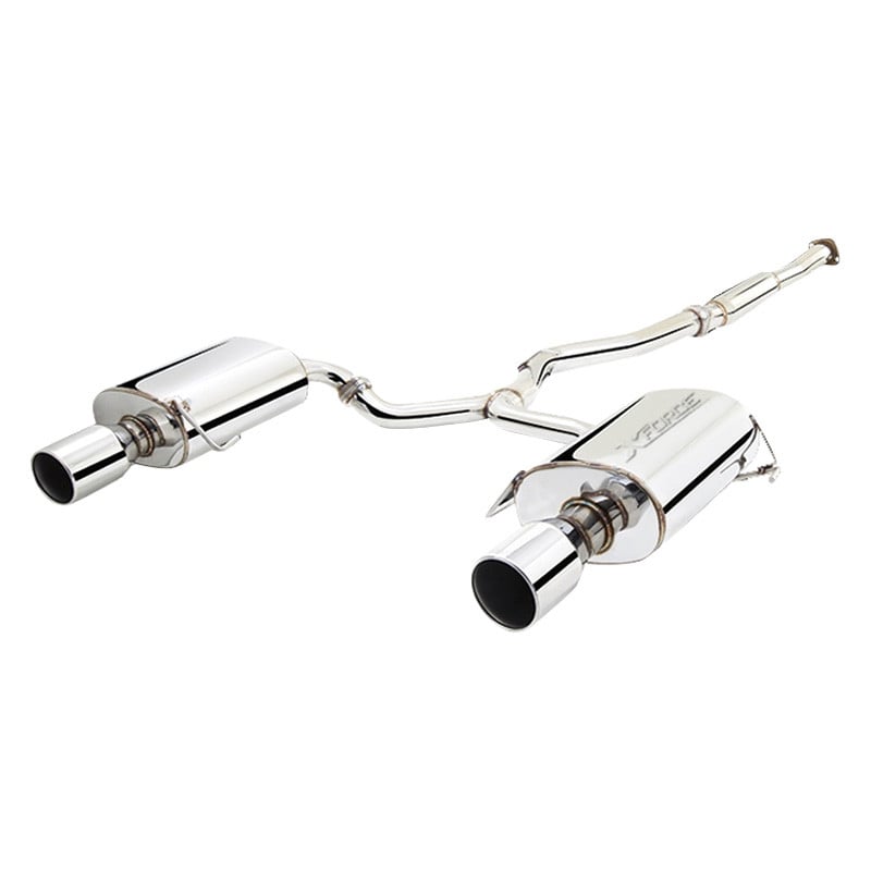 XFORCE Exhaust® ES-SL05-CBS - 304 SS Cat-Back Exhaust System with