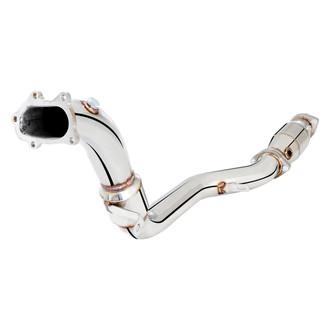XFORCE Exhaust® - Turbocharger Downpipe with High Flow Metallic Catalytic Converter