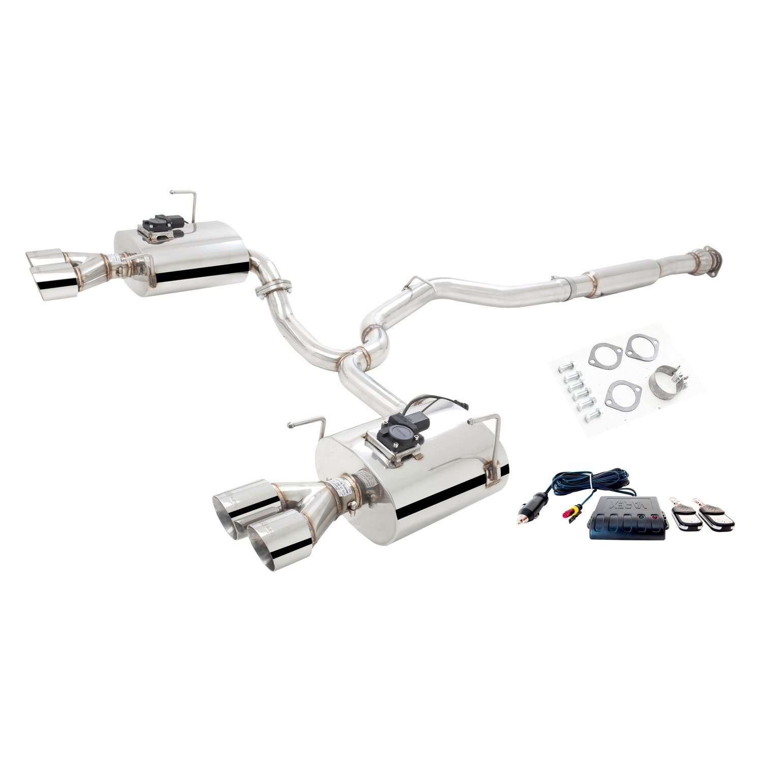 XFORCE Exhaust® ES-SW27-VMK-CBS - Varex™ 304 SS High