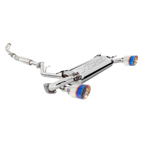 XFORCE Exhaust® - Varex™ Stainless Steel High Flow Cat-Back Exhaust System