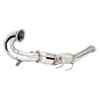XFORCE Exhaust® - Turbocharger Downpipe with High Flow Metallic Catalytic Converter