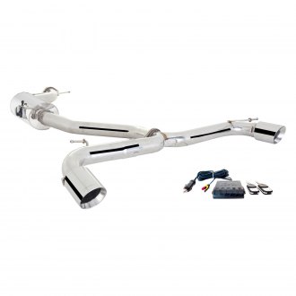 Xforce Exhaust Es Vw08 Vmk Cbs Varex 304 Ss Cat Back Exhaust System With Split Rear Exit