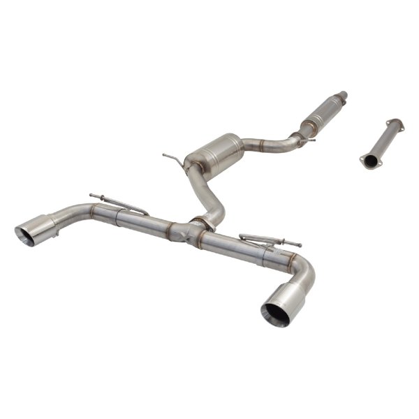 XFORCE Exhaust® - 304 SS Cat-Back Exhaust System