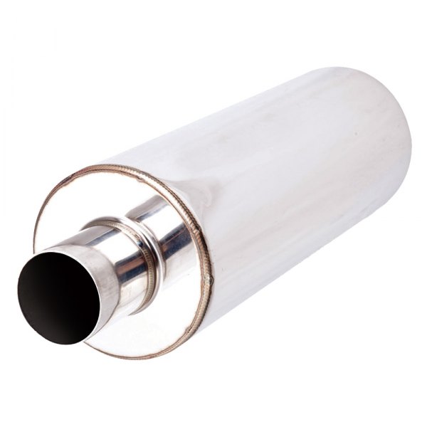XFORCE Exhaust® - Stainless Steel Round Exhaust Resonator