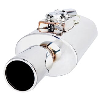 XFORCE Exhaust® - Varex™ Stainless Steel Oval Exhaust Muffler (2.5" Center ID, 4" Center OD, 15" Length)