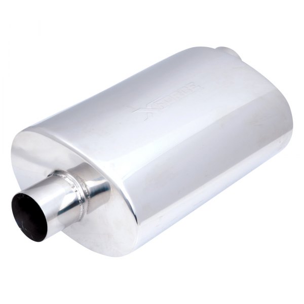 XFORCE Exhaust® - Stainless Steel Oval Exhaust Resonator