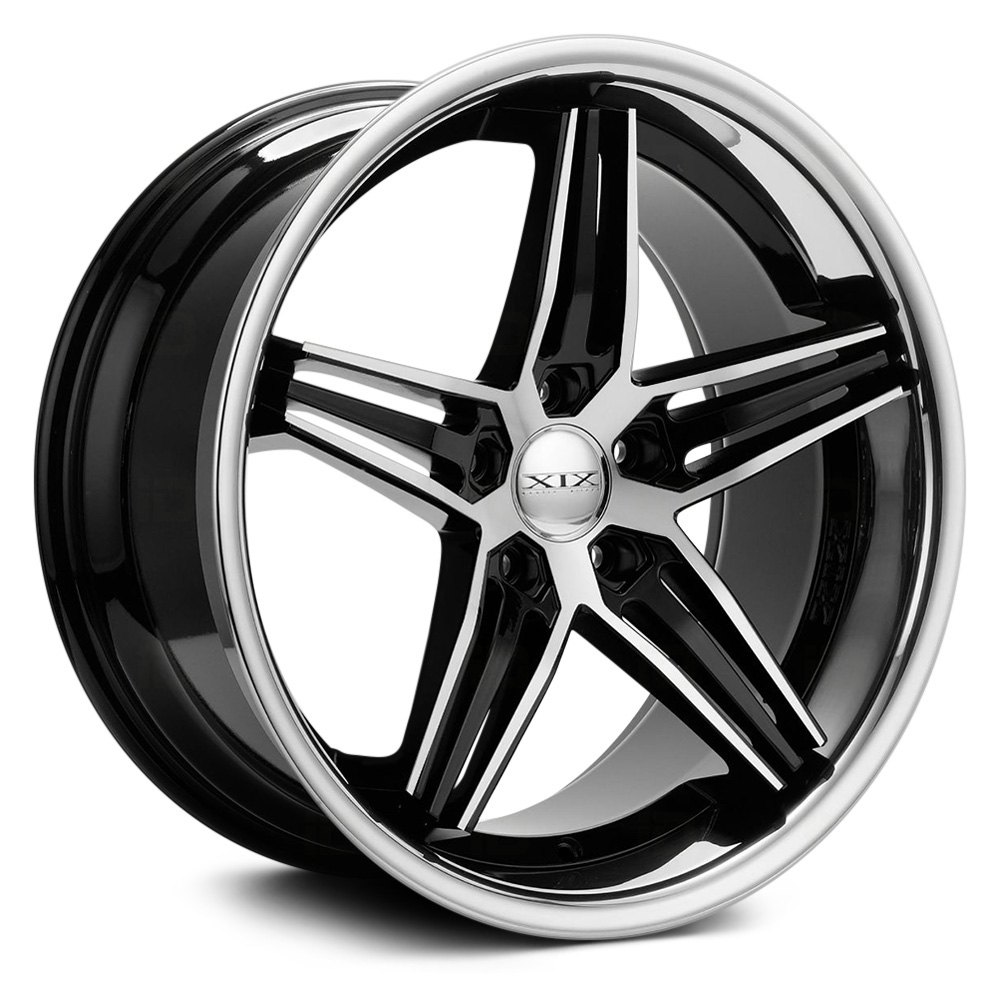 XIX EXOTIC® X63 Wheels - Gloss Black with Machined Face and