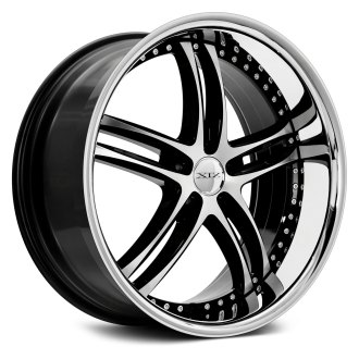 XIX EXOTIC® - X15 Gloss Black with Machined Face and Polished Lip